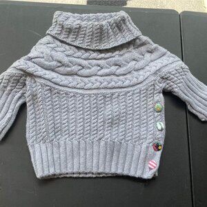 Girls Matilda cowl neck sweater